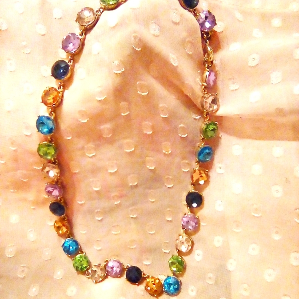 yellow gold estate necklace 18 inches in length worn once:)